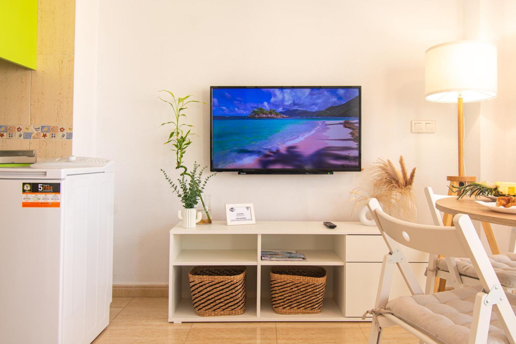 Avenida Principal Cerca De La Playa Con Aire Acondicionado Y Wifi - By Aloha Palma Apartment Águilas Exterior photo