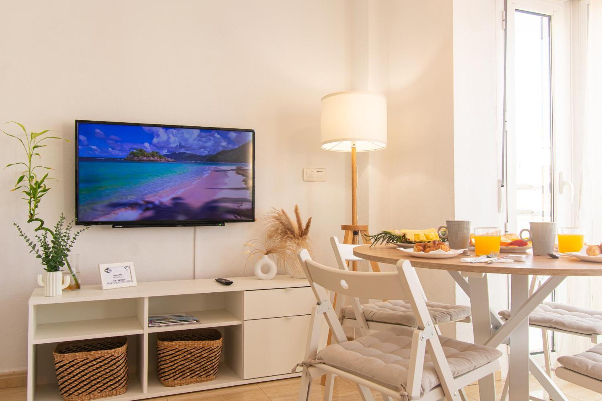 Avenida Principal Cerca De La Playa Con Aire Acondicionado Y Wifi - By Aloha Palma Apartment Águilas Exterior photo